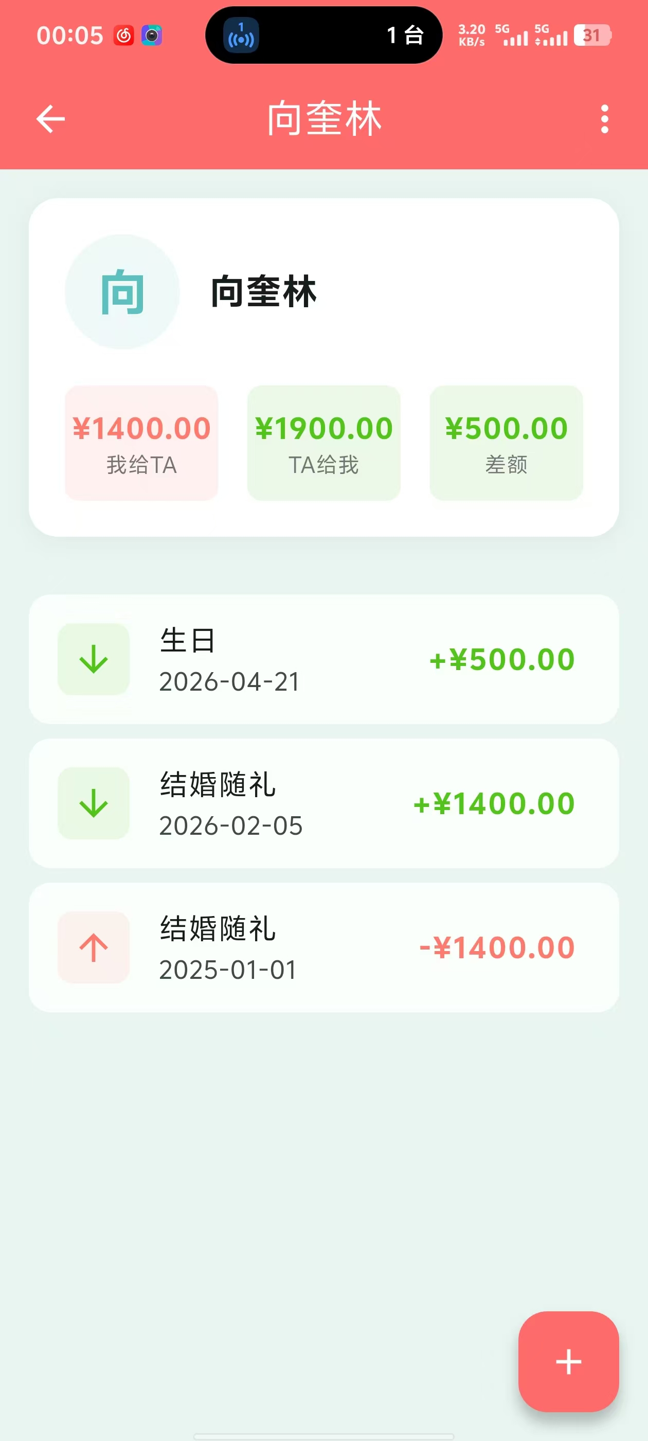 个人中心